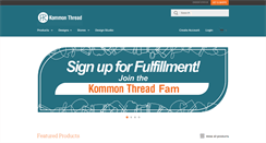 Desktop Screenshot of kommonthread.com